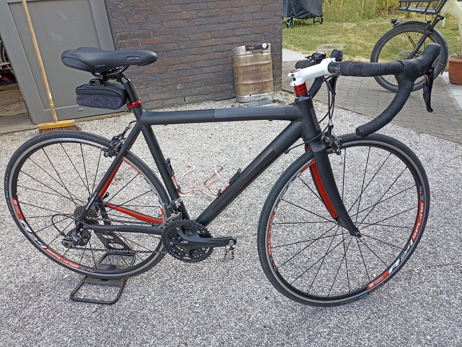 Racefiets (zo goed als nieuw), Fietsen en Brommers, 28 inch, Velgrem, Aluminium, 49 tot 53 cm