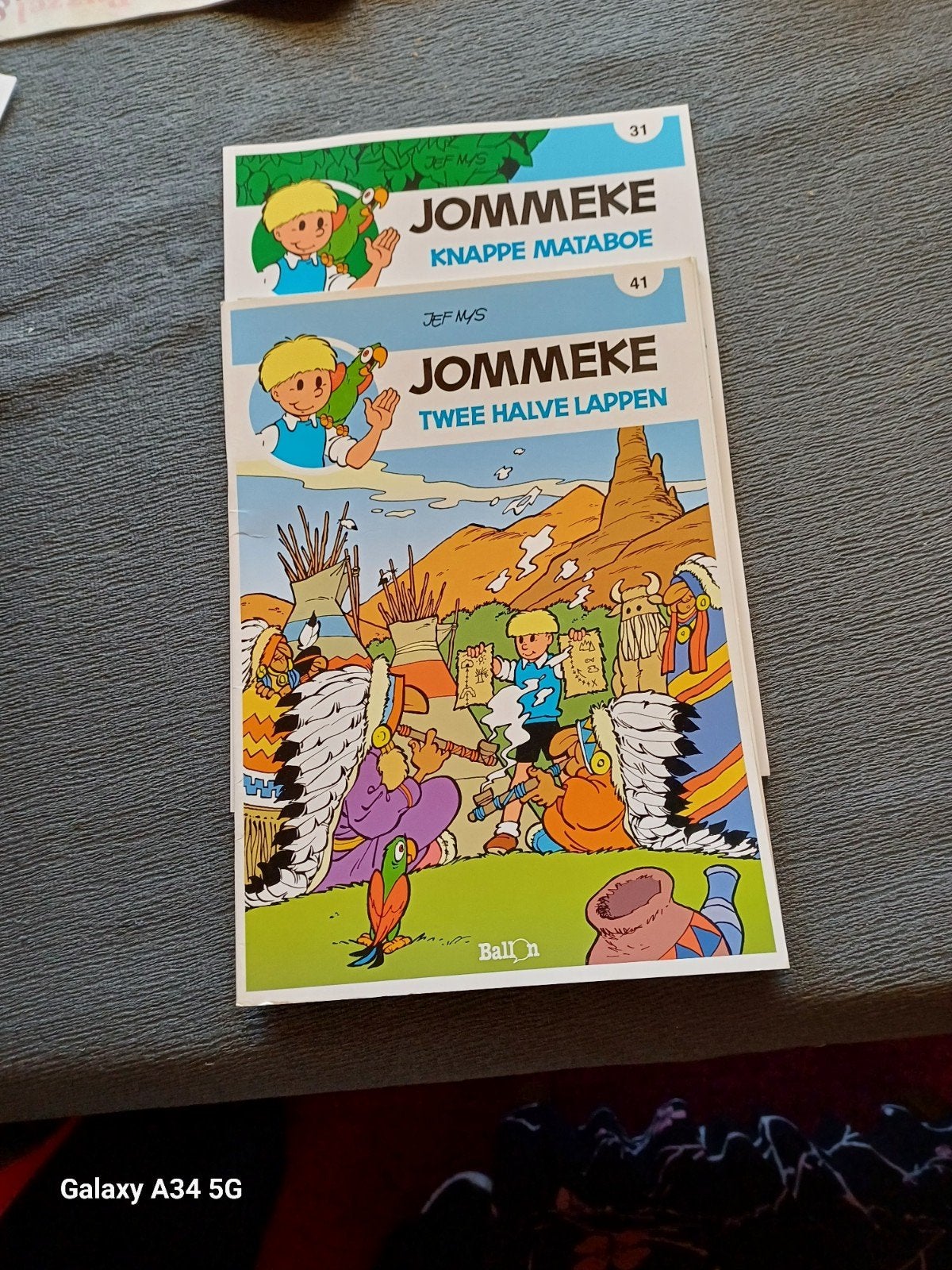 jommeke strips nr 31 en 41, Ophalen, Nieuw