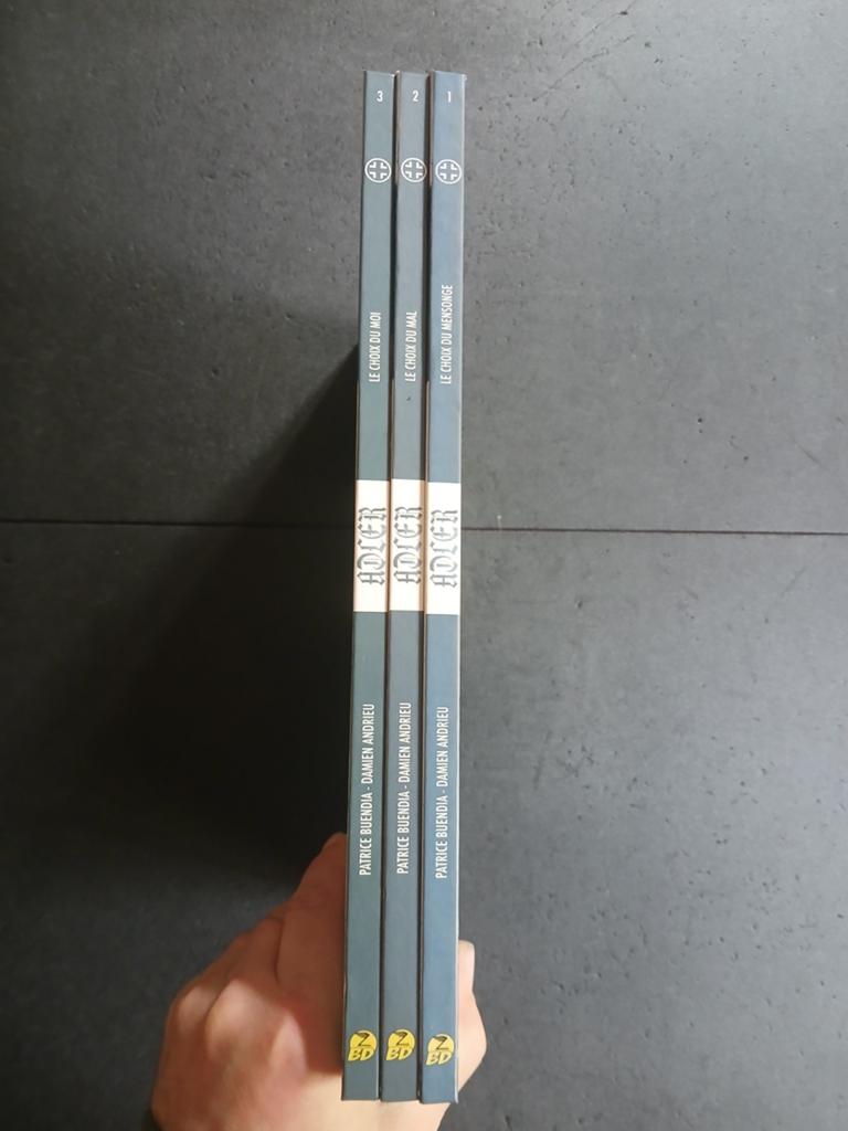 Lot de 3 bd adler l aigle à deux têtes 1 à 3,EO, Boeken, Stripverhalen, Ophalen of Verzenden