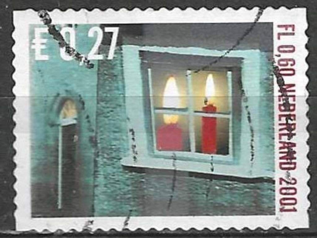 Nederland 2001 - Yvert 1876 - Eindejaarsfeesten (ST), Verzenden, Gestempeld