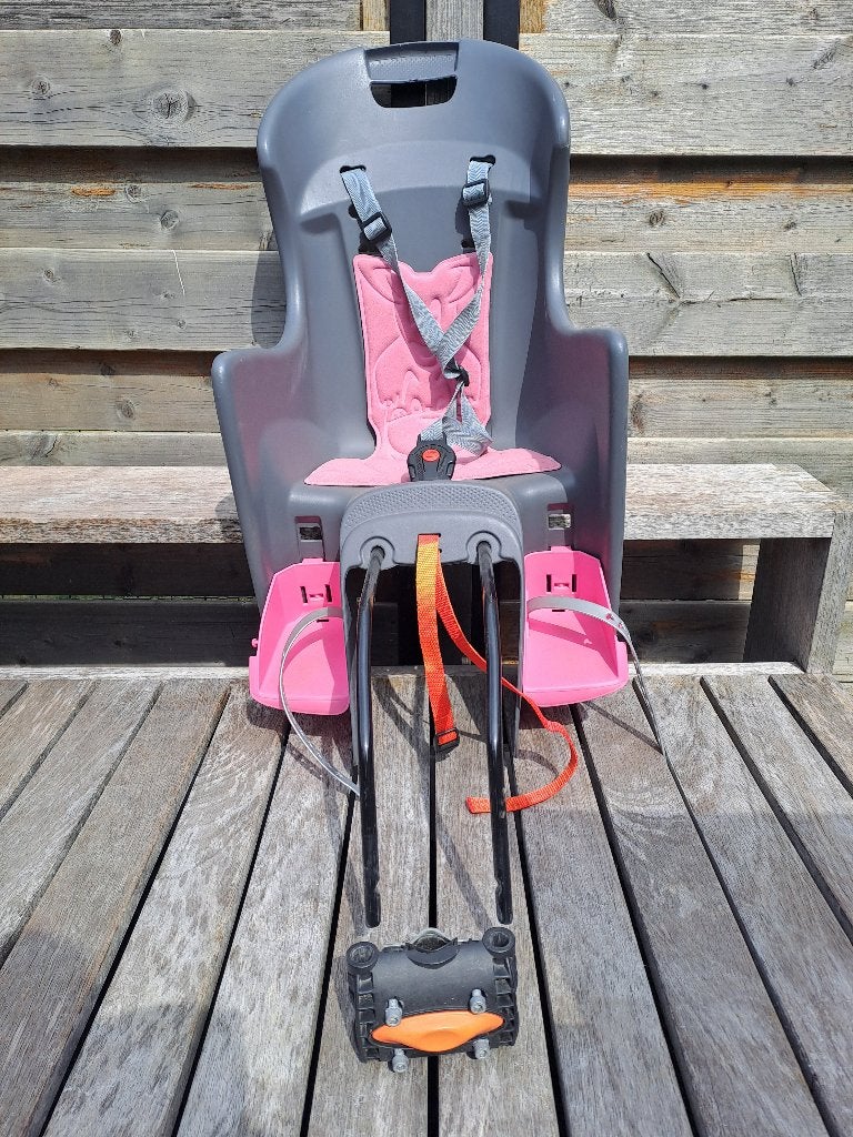 Kinderzitje voor fiets, Ophalen
