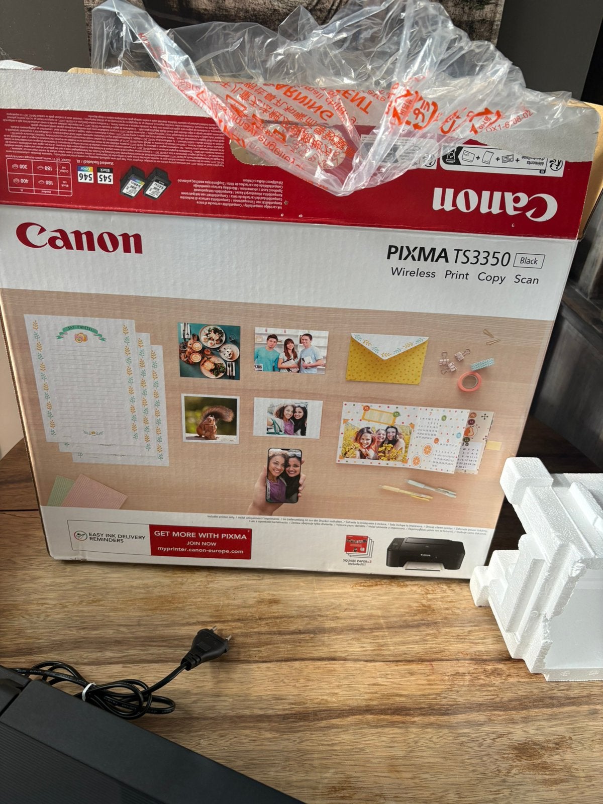 Nieuwe printer canon met inkt, Computers en Software, Ophalen of Verzenden, Zo goed als nieuw, Printer