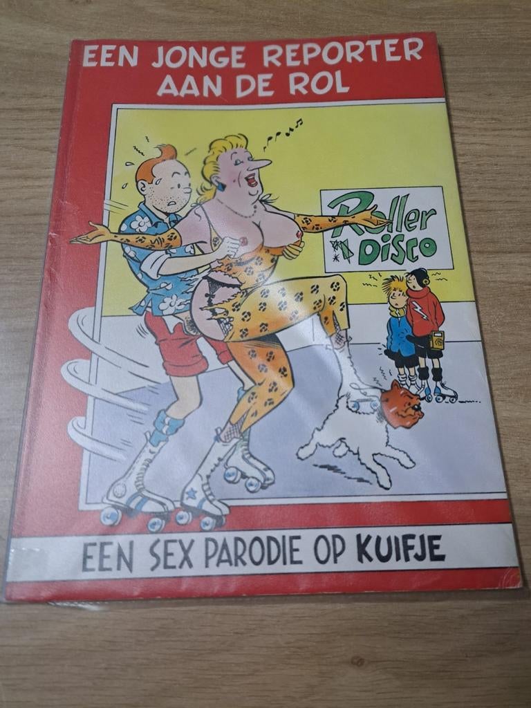Kuifje parodie - een Jonge reporter aan de rol ( 1982 ), Ophalen