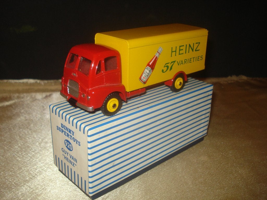 DINKY TOYS Guy "Heinz" Camion Couvert Réédition + Boîte, Enlèvement ou Envoi, Neuf, Bus ou Camion, Dinky Toys