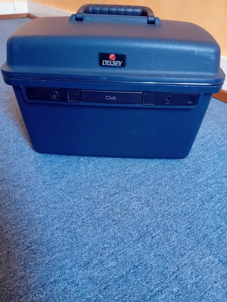 Beautycase DELSEY, Handtassen en Accessoires, Beautycases, Ophalen, Blauw