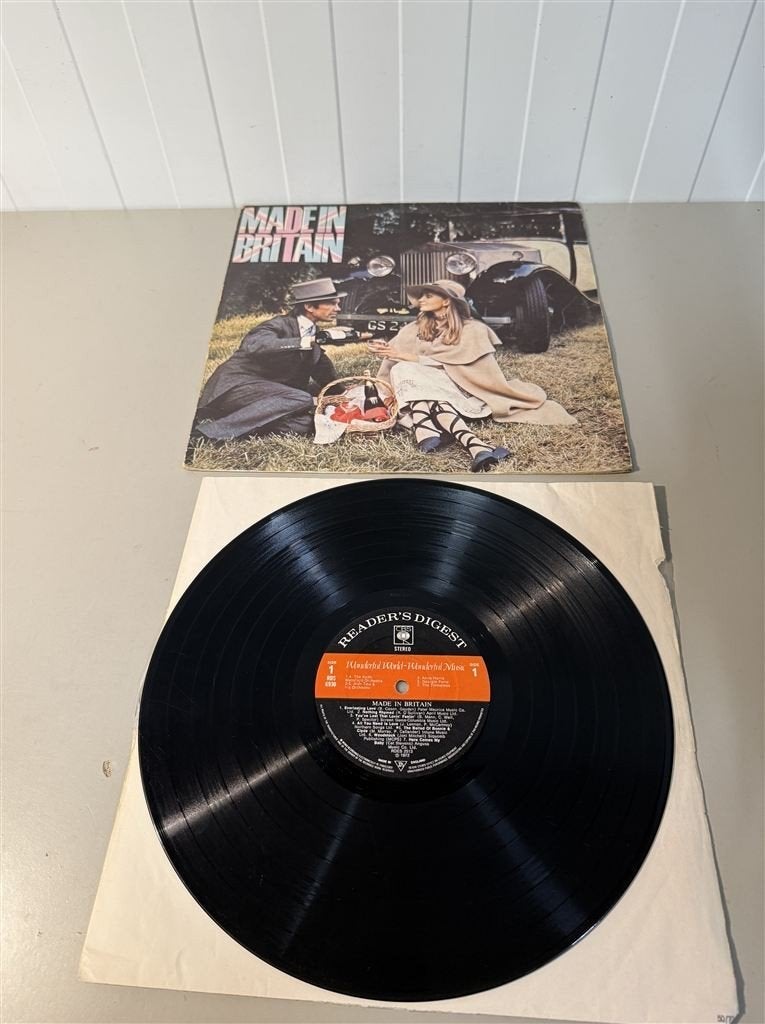 Mate in britain - wonderful world music - vinyl lp, Ophalen of Verzenden, Zo goed als nieuw, LP
