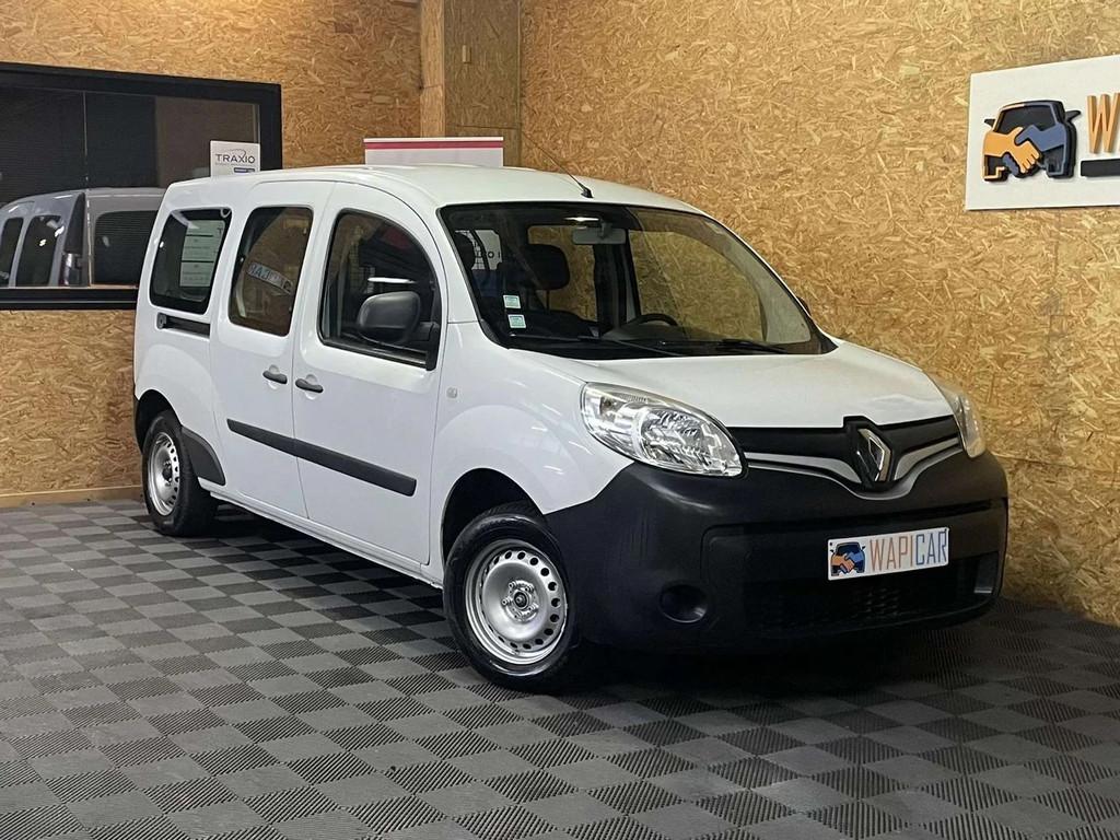Renault Kangoo Maxi 5places 1.5 dCi eur6 utilitaire, Auto's, Bestelwagens en Lichte vracht, 118 g/km, Stof, Gebruikt, 4 cilinders