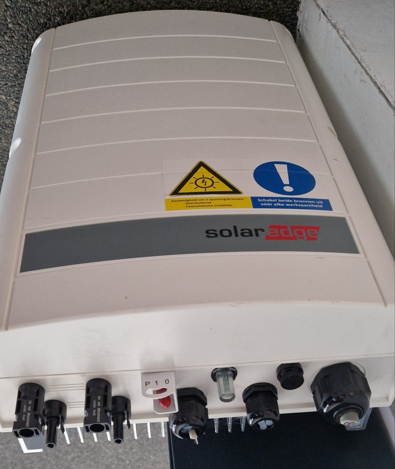 Solar edge omvormer SE10K  3 fase, Ophalen, Gebruikt