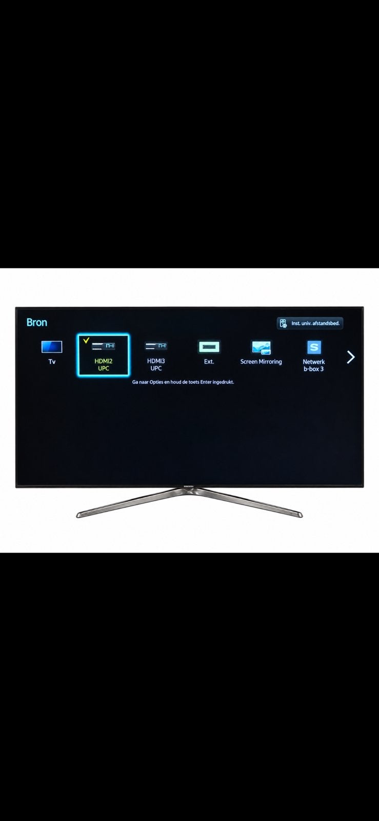 Samsung-tv, Computers en Software, Ophalen, Zo goed als nieuw