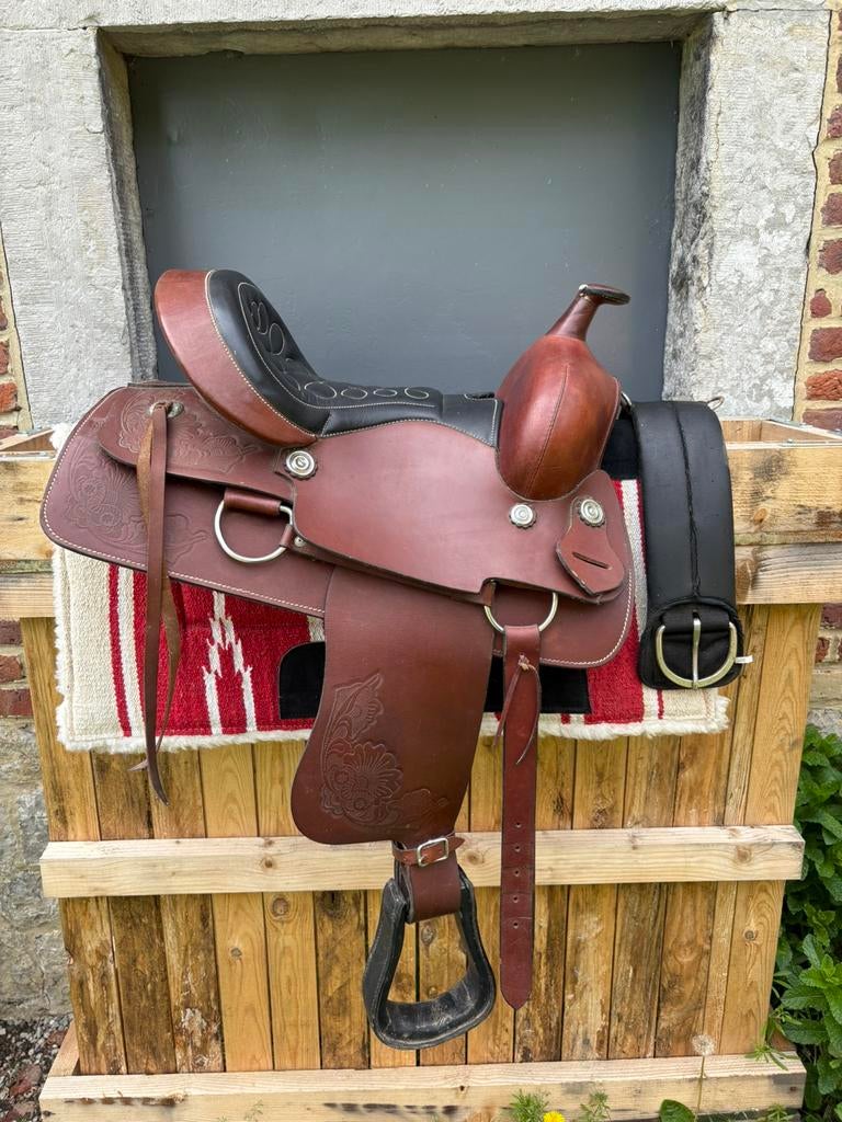 Selle western 15’ / 15,5 pouces colorado springs, Enlèvement, Utilisé, Western