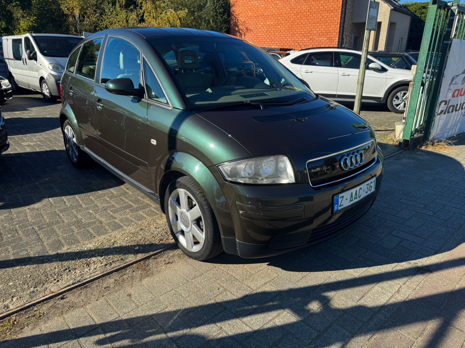 Audi A2 1.6 benzine, Auto's, 4 deurs, Monovolume, Beige, 4 cilinders