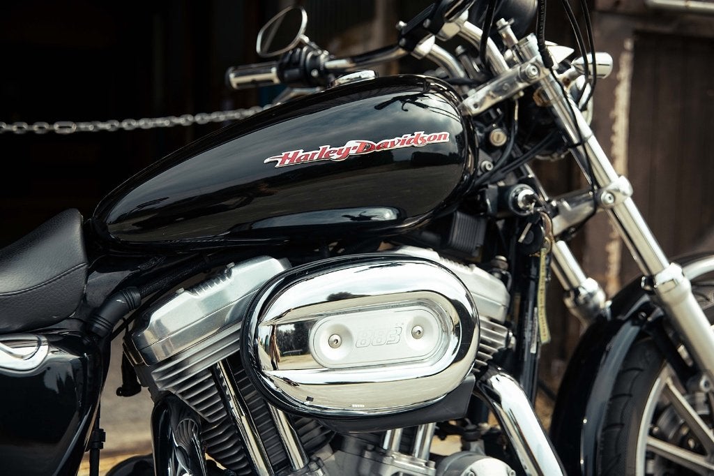 Harley Davidson sportster 883, Motos, Permis Moto A, Occasion, Plus de 35 kW, Échappement sport