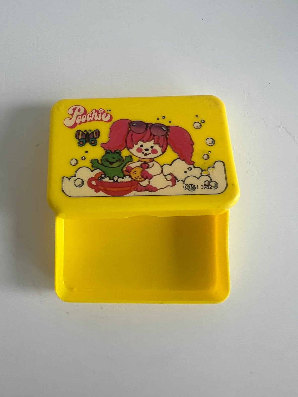 Boîte Poochie vintage années 80 copy rigth, Enlèvement, Comme neuf