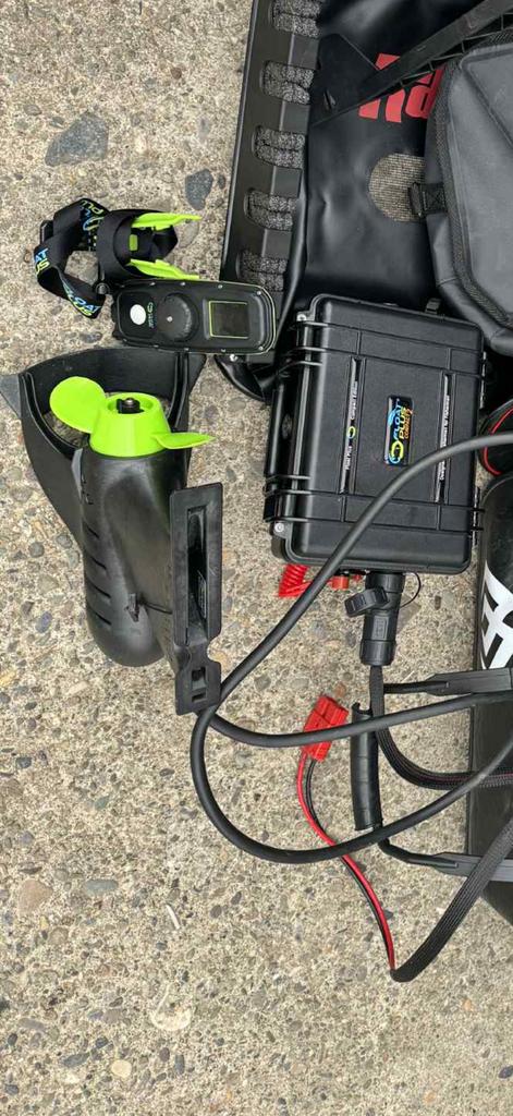 Moteur float tube de marque  float plus, Watersport en Boten, Ophalen of Verzenden, Zo goed als nieuw