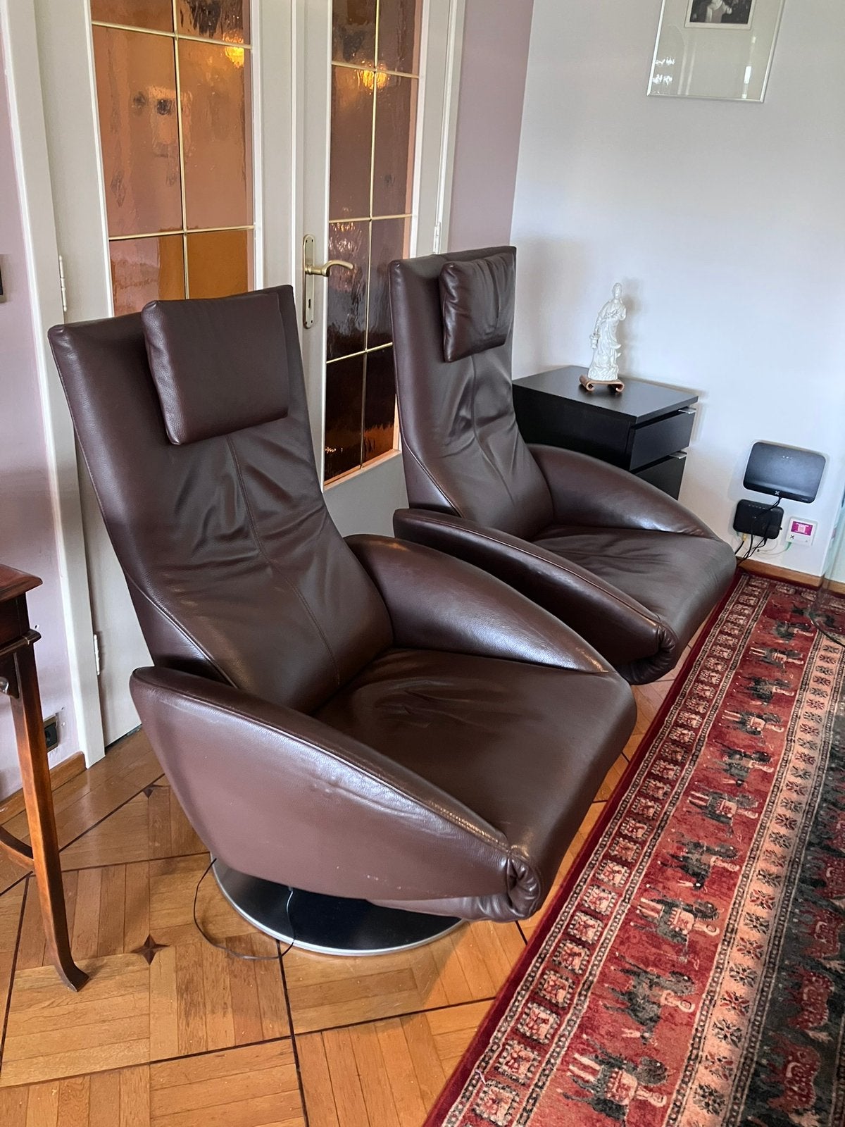 Relaxzetels met accu van Mate, Ophalen, Zo goed als nieuw
