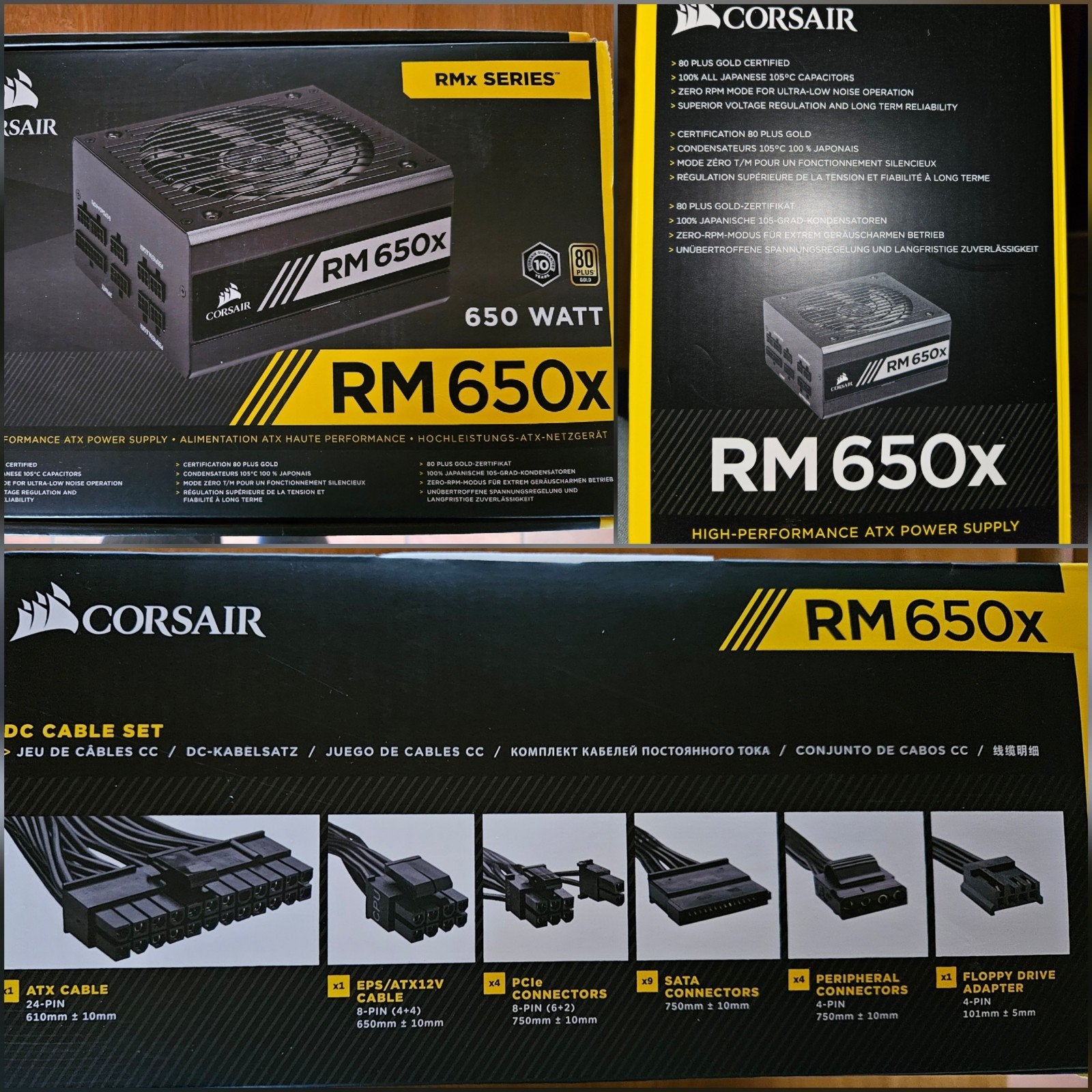 Corsair RMx Series RM650x, Enlèvement ou Envoi