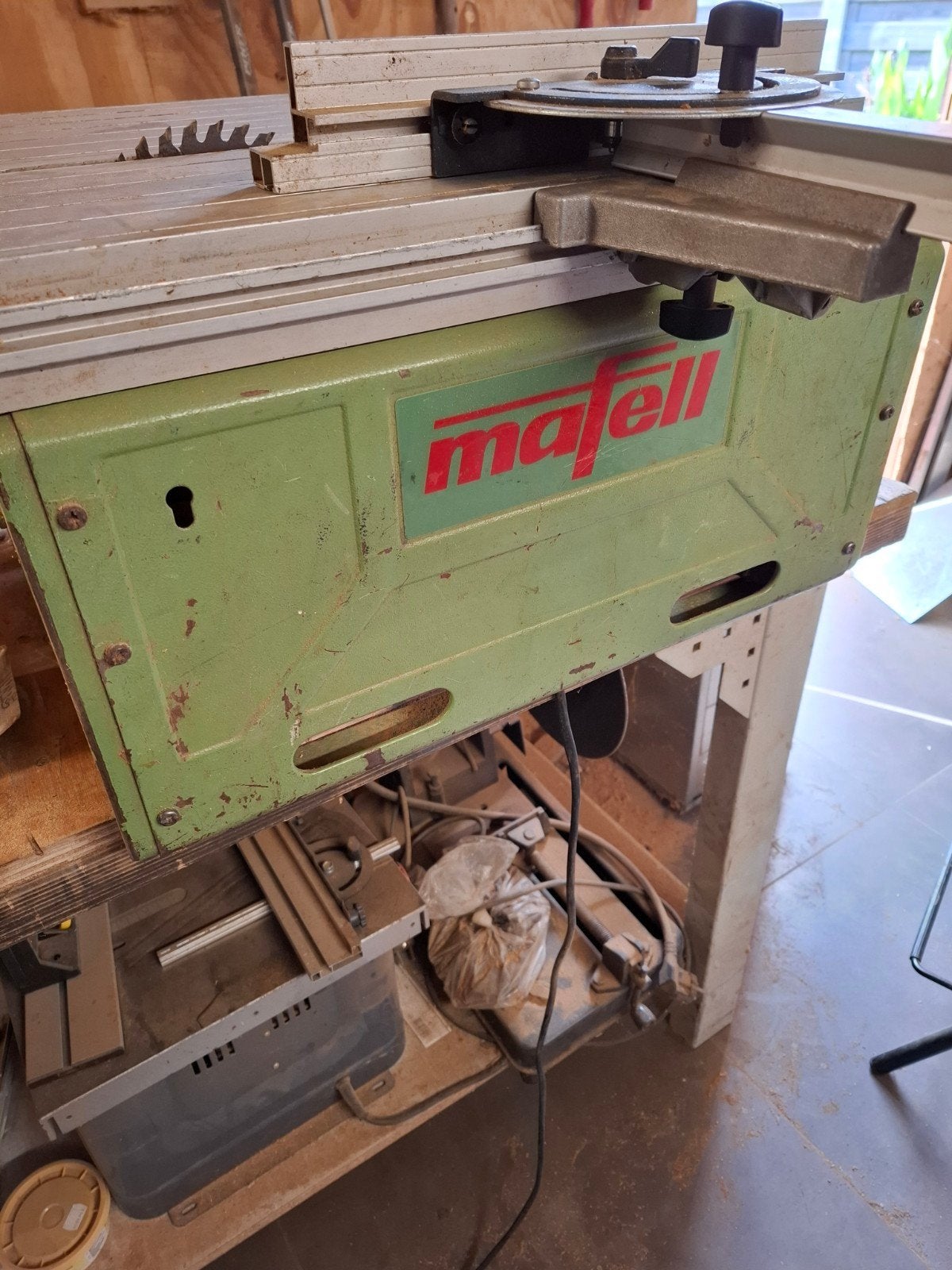 mafell erika 55 zaagmachine, Bricolage & Construction, Enlèvement ou Envoi, Utilisé, Mafell, 30 à 70 mm