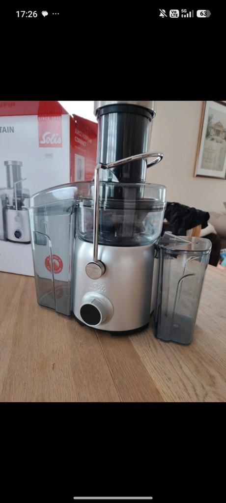 Solis juicer / sapcentrifuge, Elektronische apparatuur, Juicers, Ophalen, Sapcentrifuge