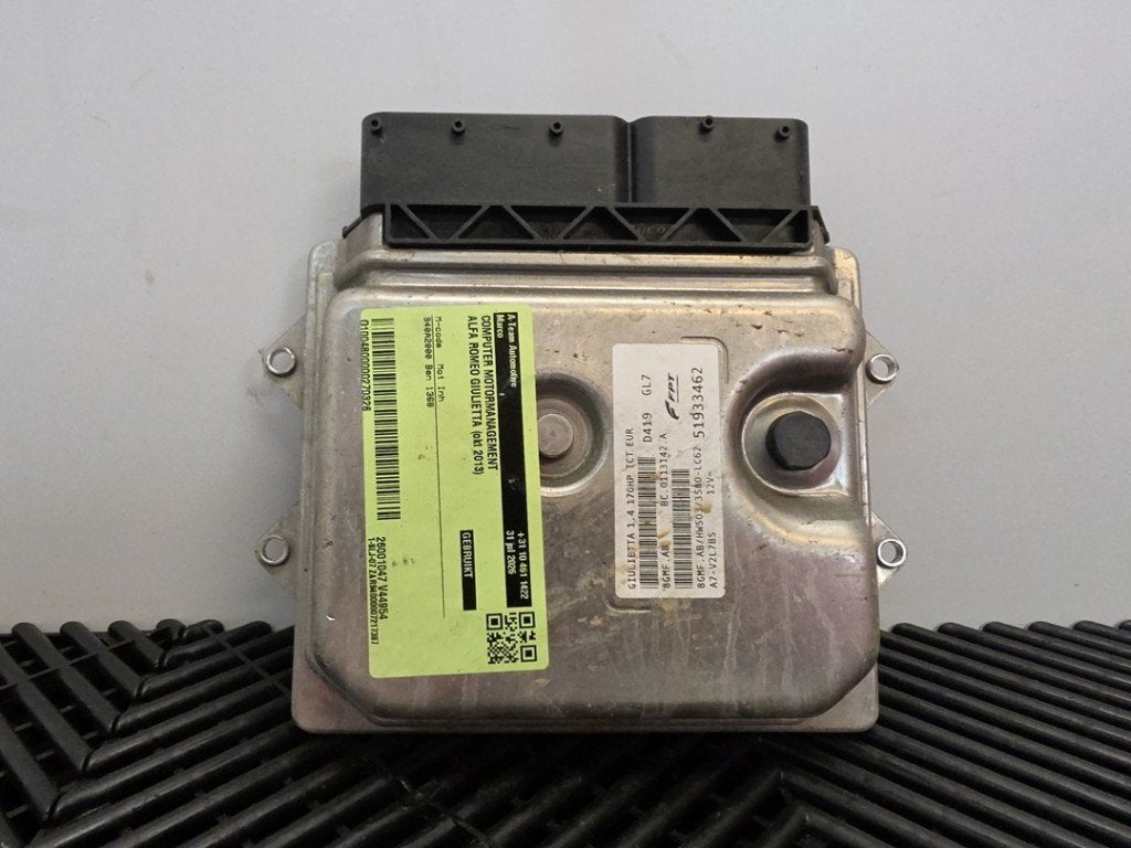CALCULATEUR MOTEUR ECU Alfa Romeo Giulietta (940), Stellantis Europe S.p.A, IPC D1-09 Bahnhofsplatz
65423  Rüsselsheim am Main, DE