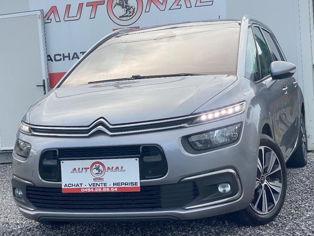 CITROEN C4 SpaceTourer 1.5 BlueHDi**7 PLACES*1MAIN*CARNET, Autos, Cuir, Argent ou Gris, Achat, Euro 6