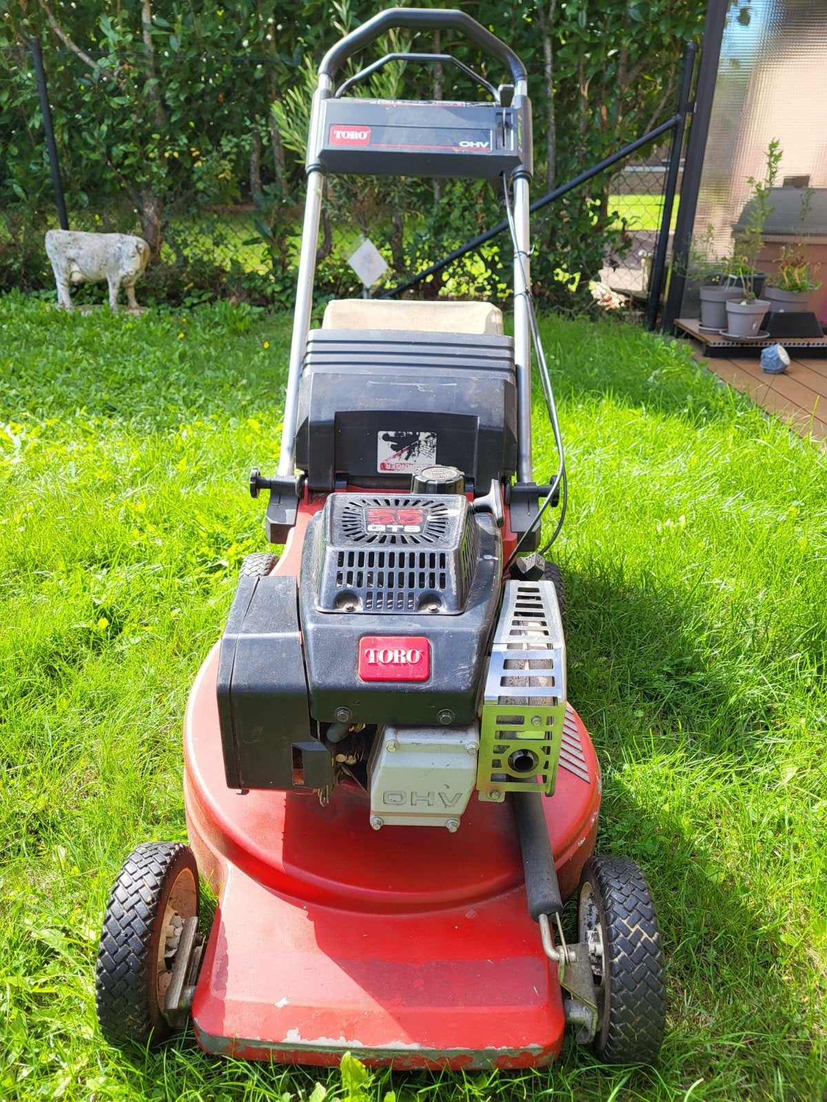 Tondeuse Torro 5.5 cv., Ophalen
