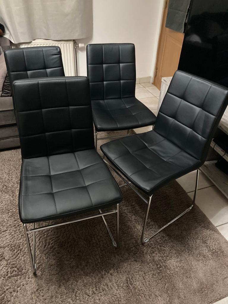 Fauteuils en cuir, Maison & Meubles, Enlèvement, Comme neuf, Cuir