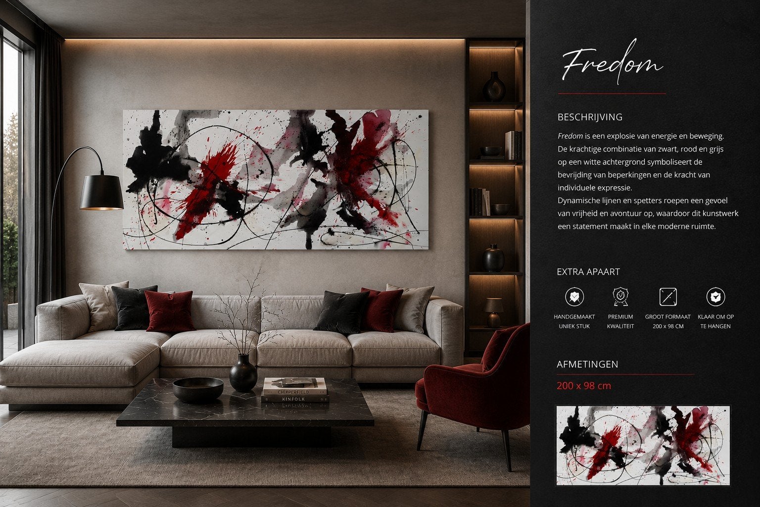 FREEDOM, Antiek en Kunst, Ophalen