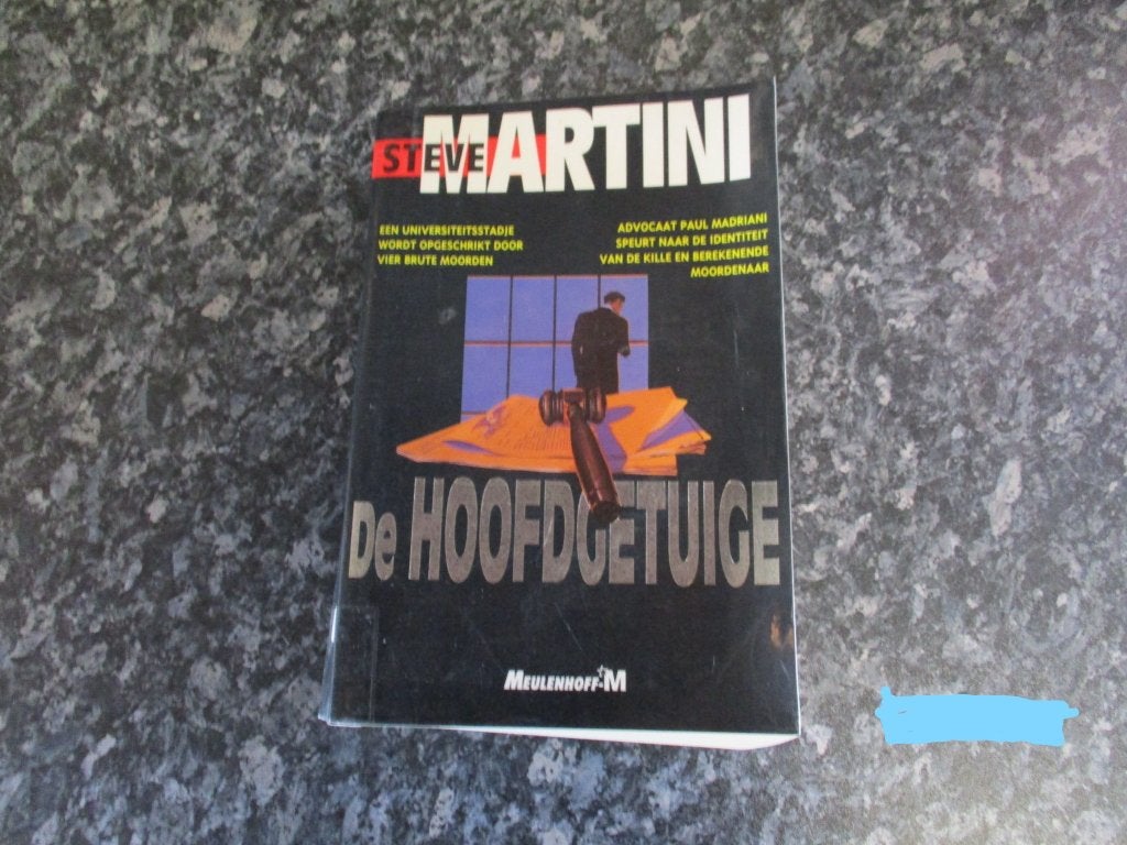 boek de hoofdgetuige, Ophalen of Verzenden, Zo goed als nieuw