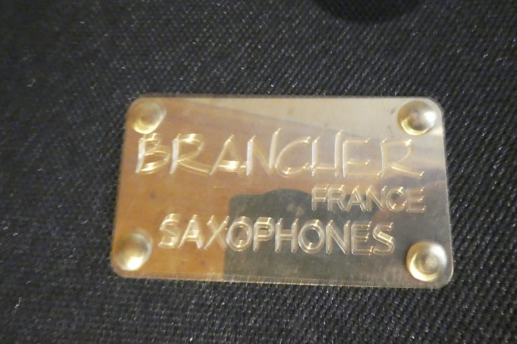 Alto saxophone Brancher, Ophalen, Zo goed als nieuw, Met koffer