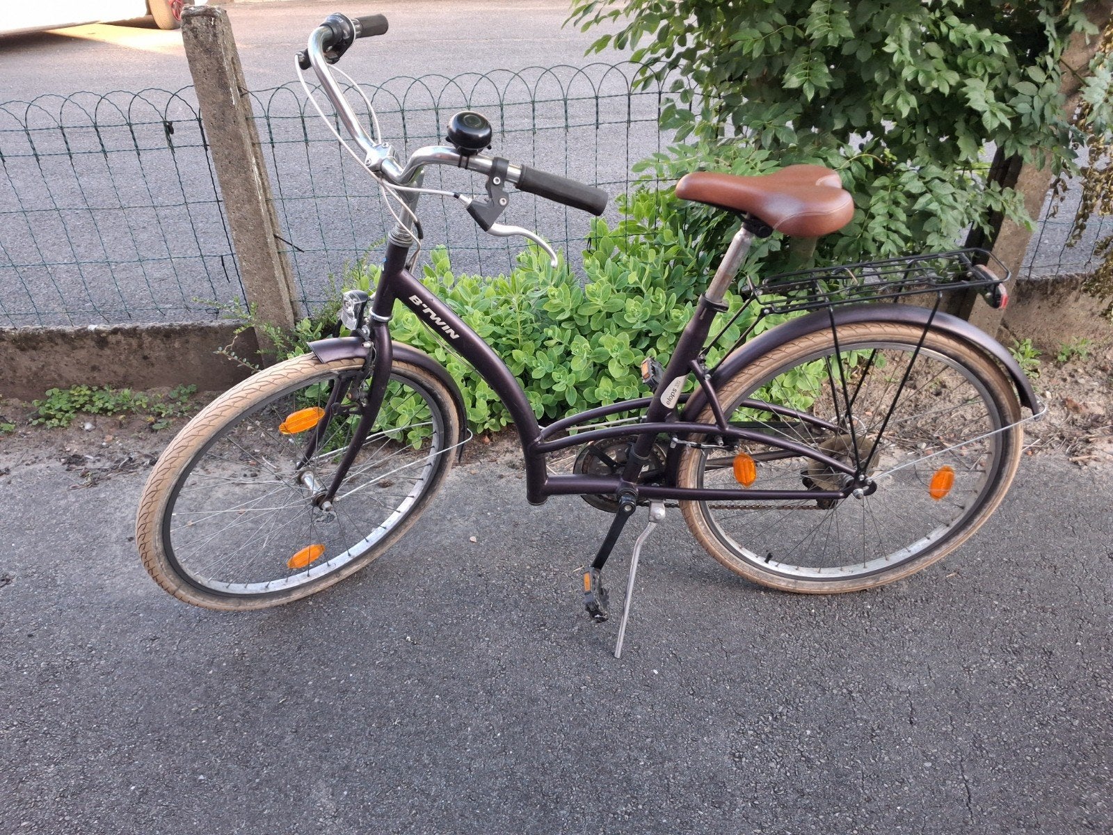Damesfiets in goede staat, Enlèvement