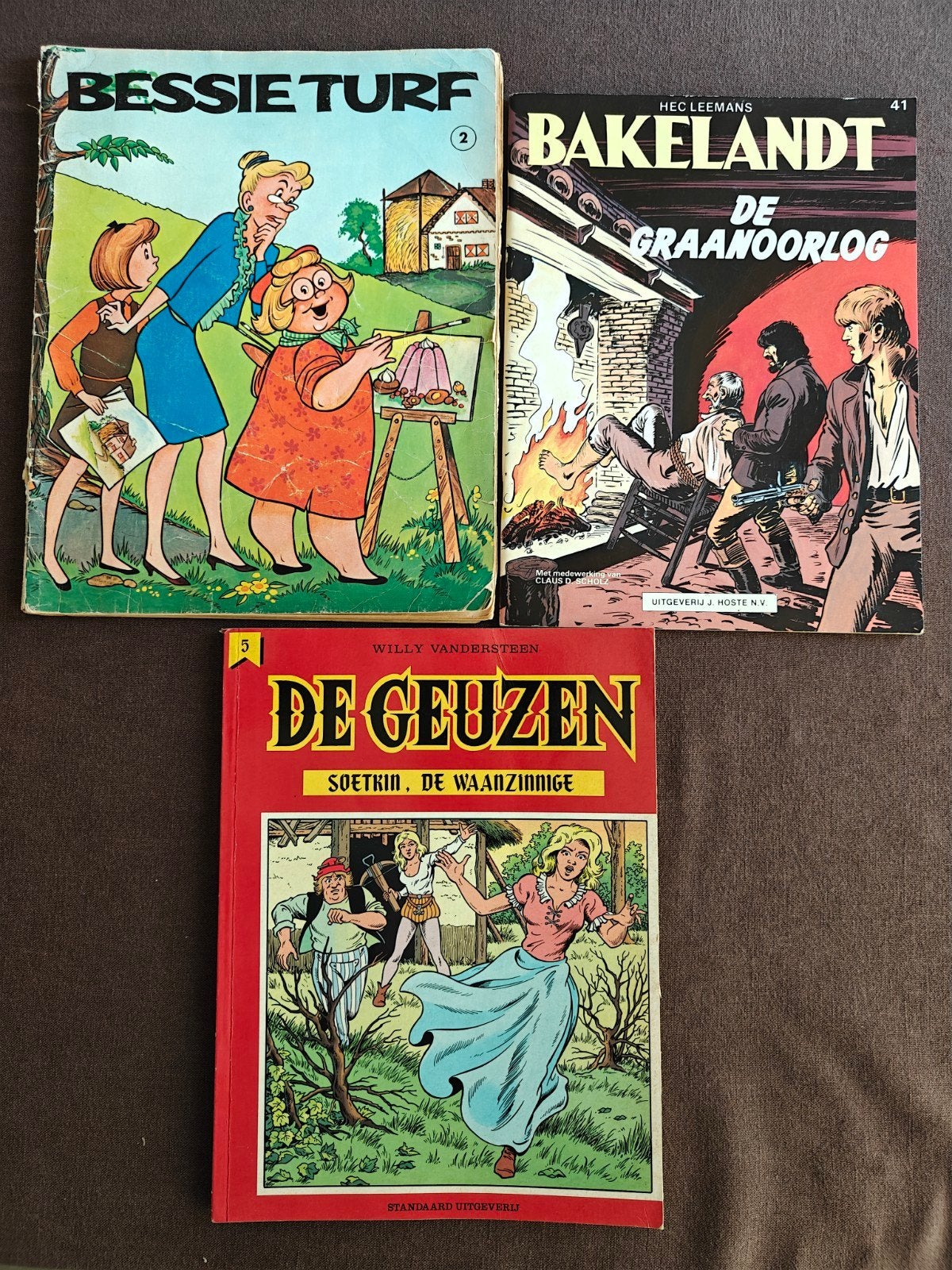3 stripverhalen jaren 80, Ophalen, Gelezen