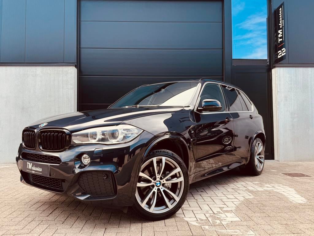 BMW X5 3.0 das Xdrive Mpakket, Auto's, Automaat, Lichtsensor, 2993 cc, Blauw