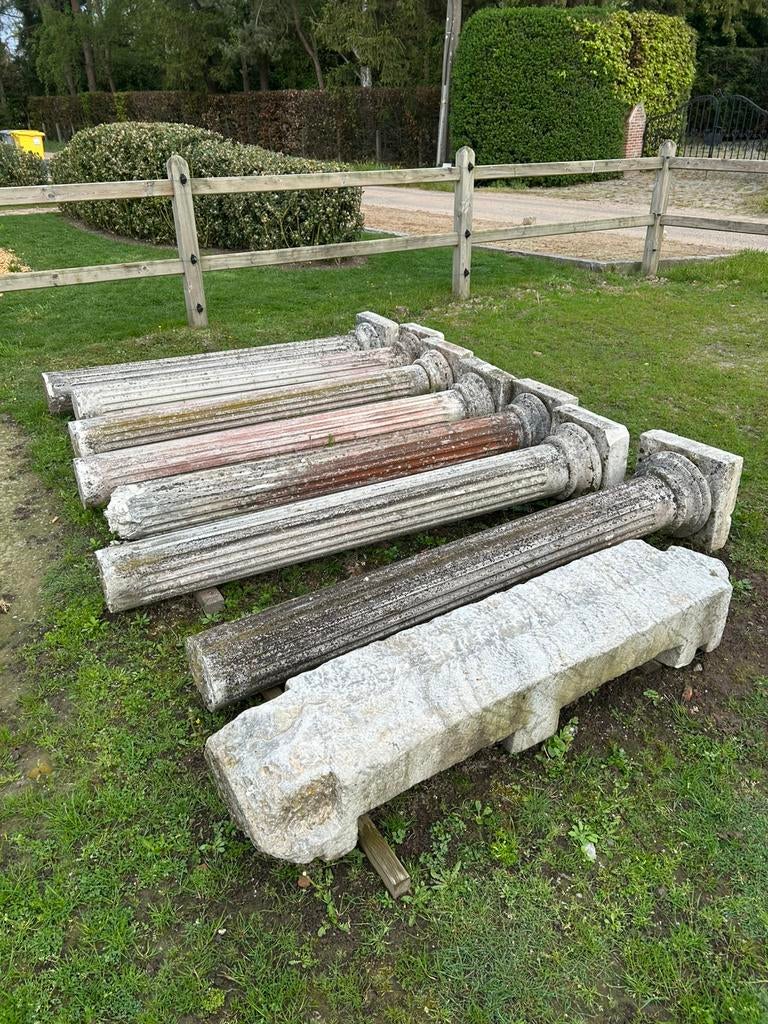 Oude zuilen, Ophalen, Gebruikt, 180 tot 250 cm, Palen
