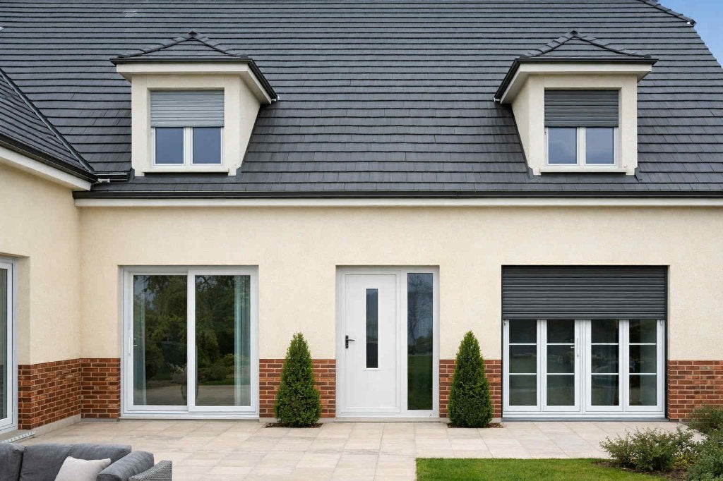 CHÂSSIS PVC DOUBLE VITRAGE – GRAND STOCK, Enlèvement, Neuf