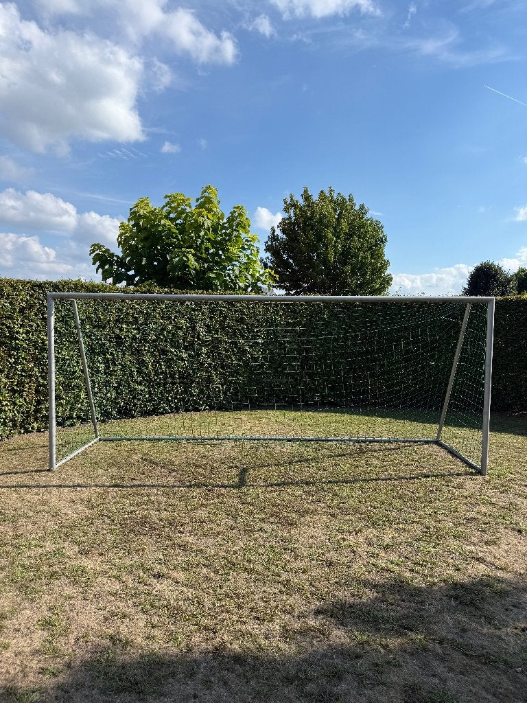 Voetbal goal aluminium 5M x 2M, Sports & Fitness, Enlèvement, Utilisé, Autres types