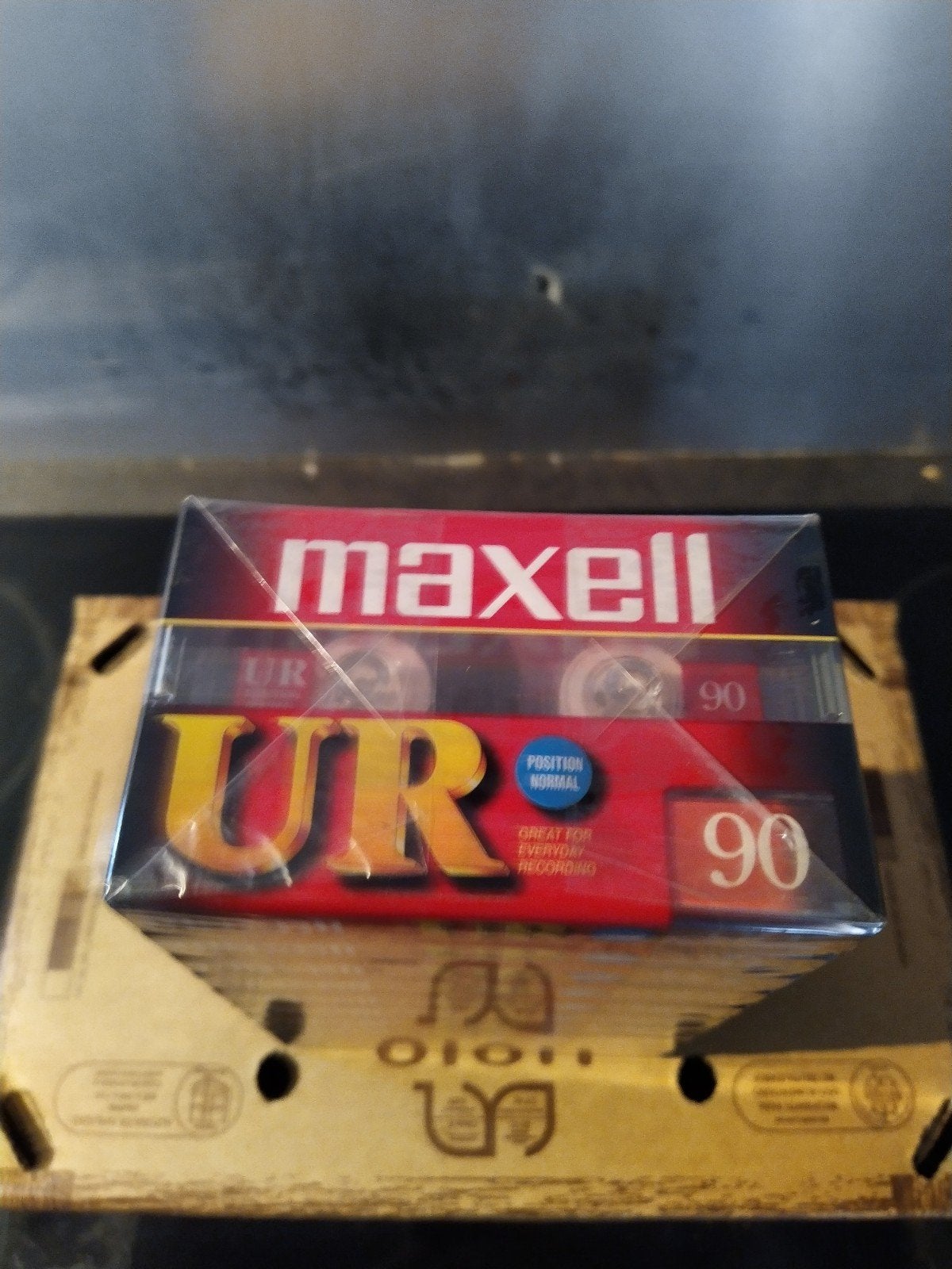 Maxell audio cassette UR 90, Ophalen of Verzenden, Nieuw in verpakking, Origineel