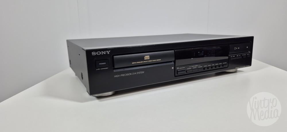Sony CDP-392 CD-Speler | CD | 6 Maanden Garantie, Ophalen of Verzenden, Refurbished, Sony