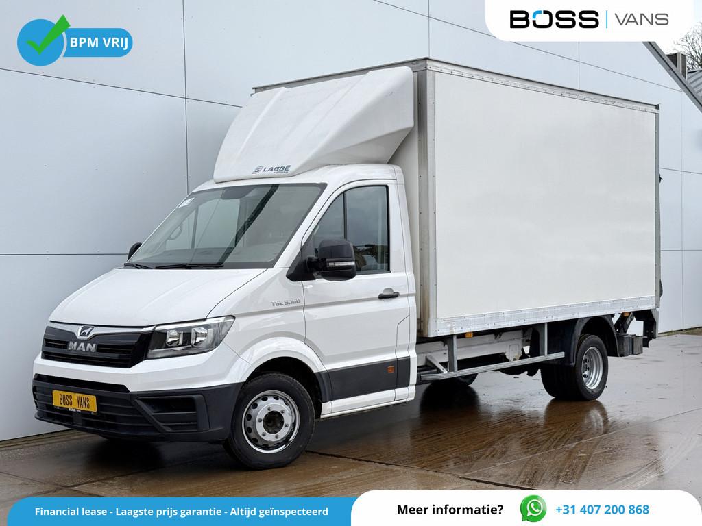 MAN TGE 5.160 2.0 TDI Automaat Laadklep Dubbellucht Airco Cr, Autos, Camionnettes & Utilitaires, Achat, Entreprise, 3 places, 1968 cm³