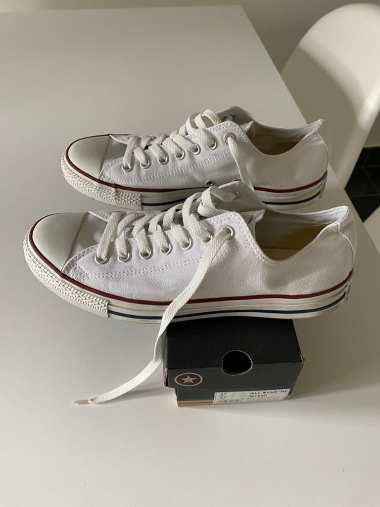 All Star Converse Uk 8.5 New, Neuf, Enlèvement ou Envoi, Blanc, Baskets