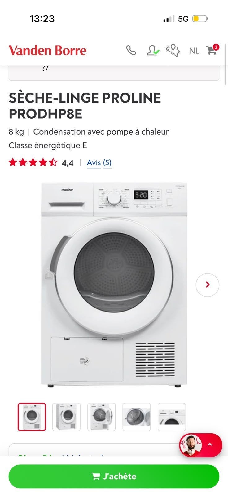 séchoir proline, Elektronische apparatuur, Droogkasten, Ophalen