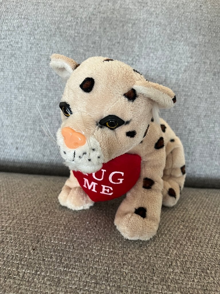 Knuffel/pluche panter Hug Me, Kinderen en Baby's, Speelgoed | Knuffels en Pluche, Ophalen of Verzenden, Zo goed als nieuw, Tijger