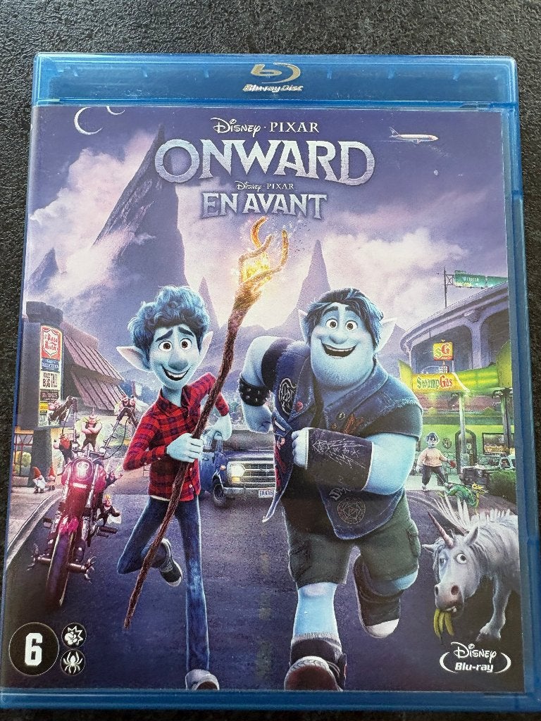 Onward Blu-ray, CD & DVD, Blu-ray, Français, Film, Comme neuf, Avec suppléments