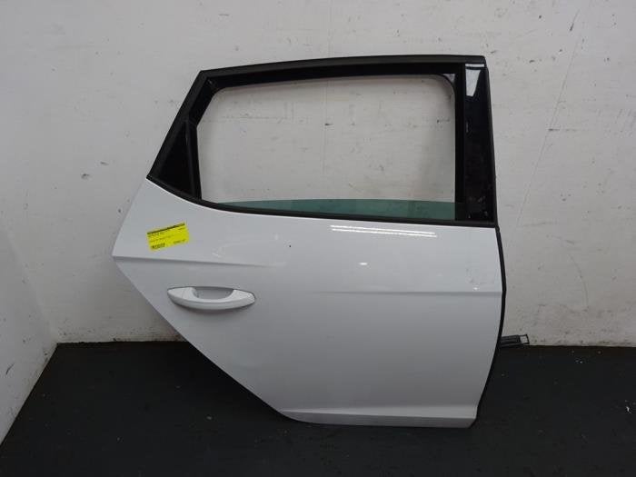 Portière 4portes arrière droite d'un Seat Leon (LS9R), -, 3 mois de garantie, Utilisé, Porte