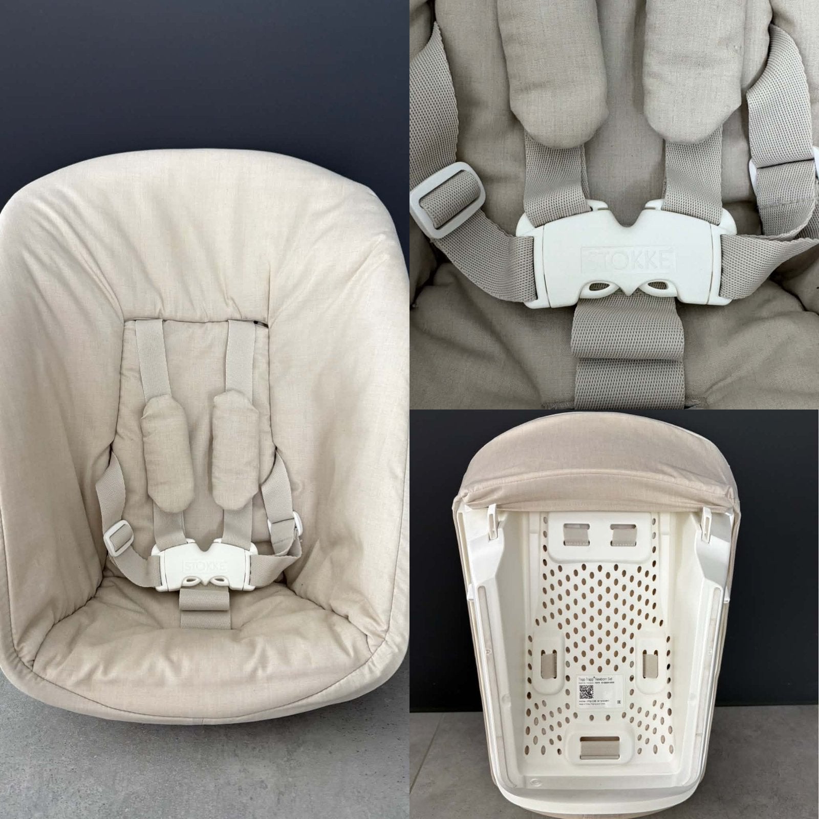 Set pour nouveau-né pour chaise Tripp Trapp, Enlèvement, Comme neuf