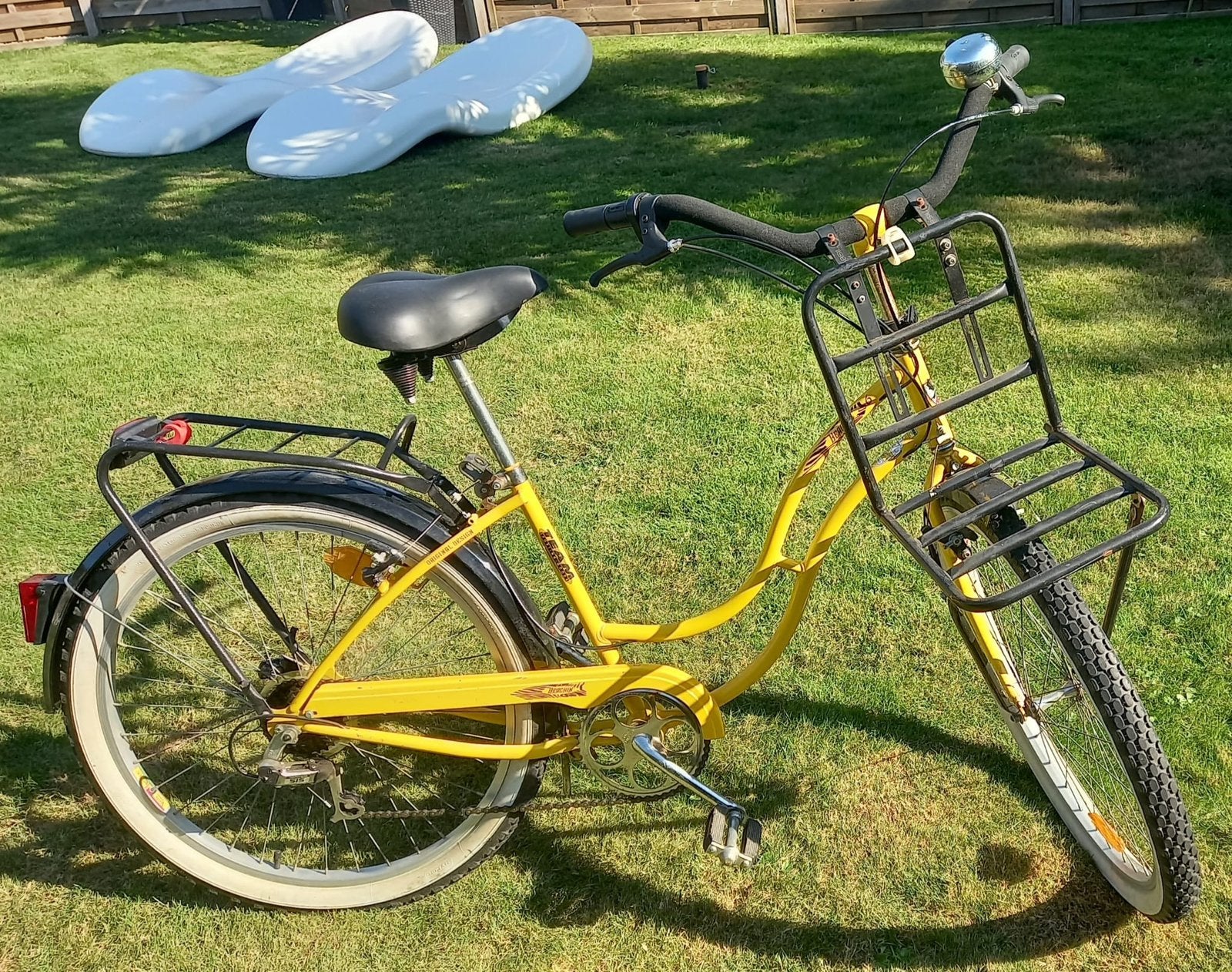 Stadsfiets in prima staat, Fietsen en Brommers, Ophalen, Gebruikt
