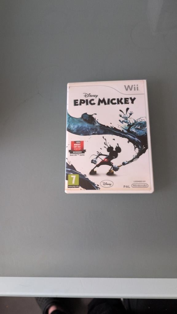 Wii game epic Mickey, Ophalen