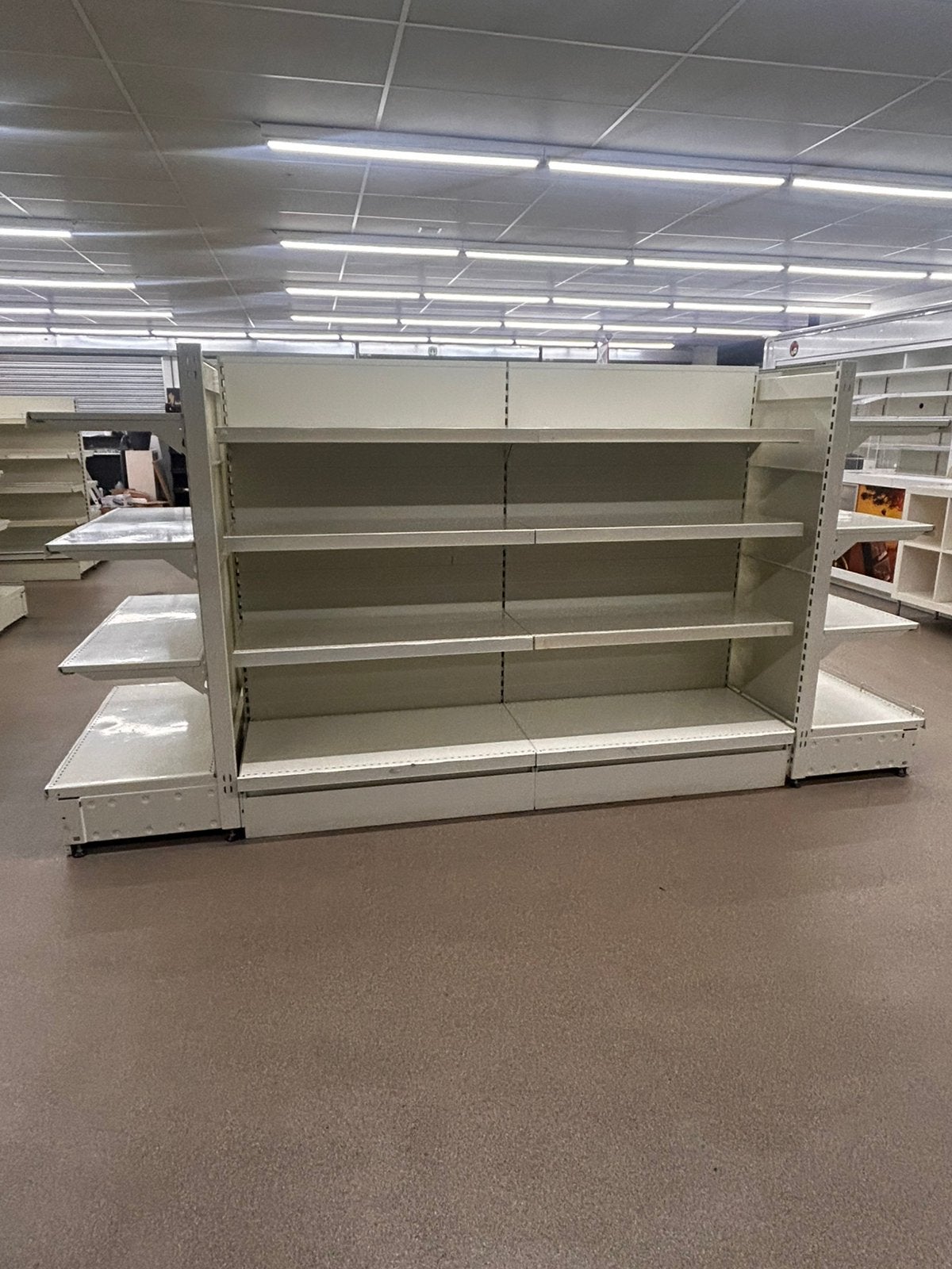 Professionele winkelrekken te koop – Wit & Luxe Zwart/Goud, Ophalen of Verzenden
