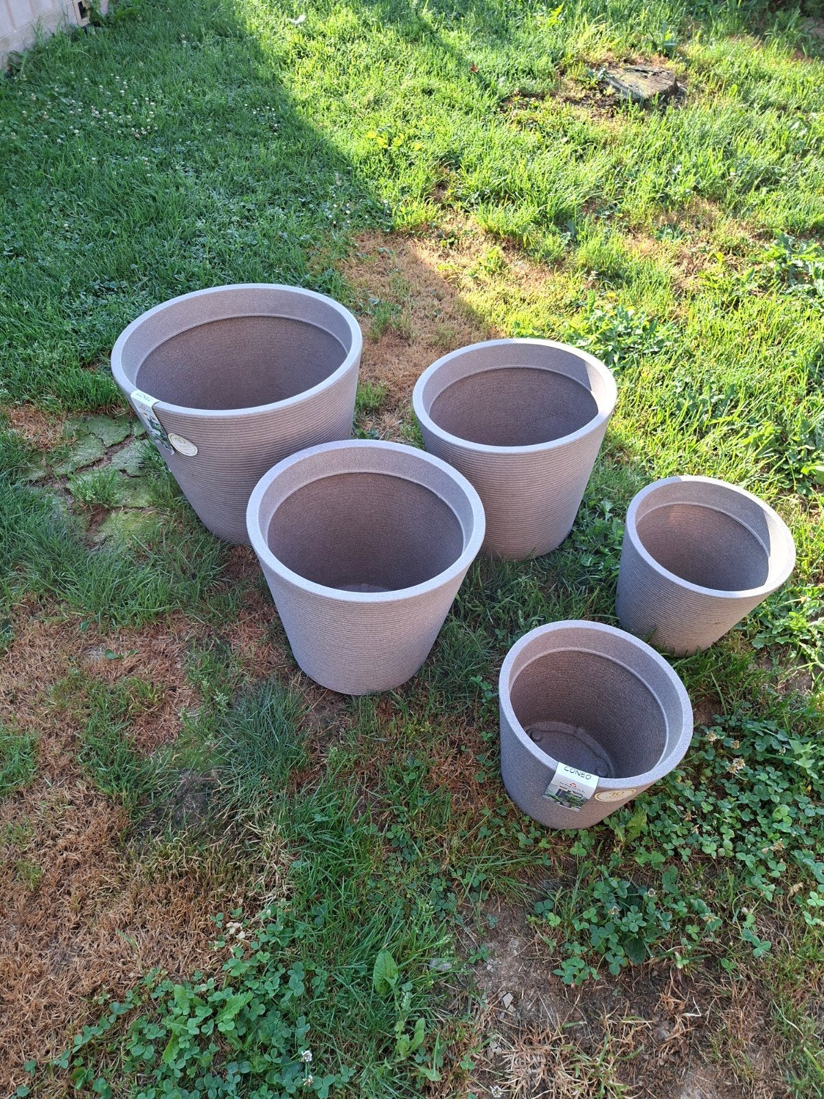 Vend lot de pots à fleurs ( voir description ), Jardin & Terrasse, Bacs à fleurs & Jardinières, Rond, Enlèvement, Intérieur, 30 à 60 cm