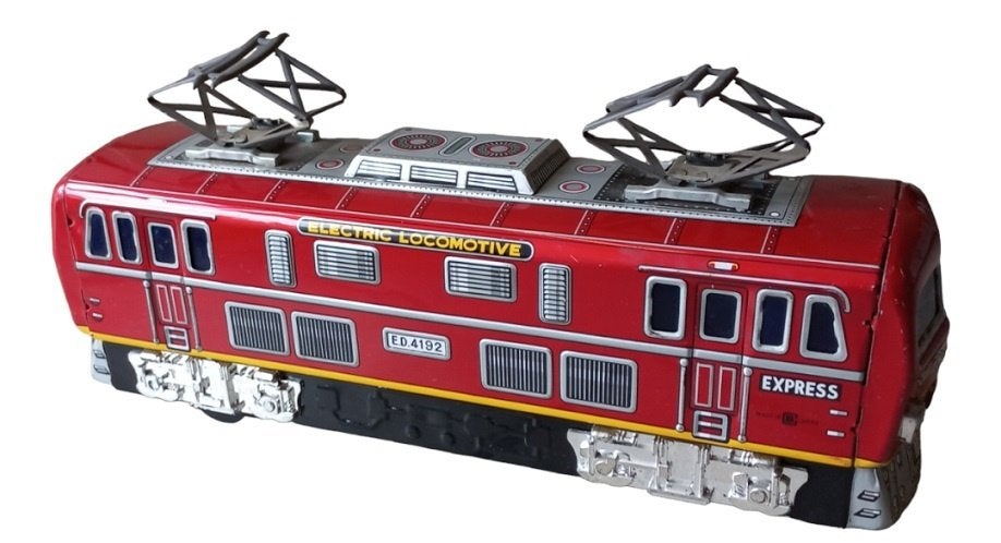 Bandai Electric locomotive. 1950's, B, Gebruikt, Locomotief, B