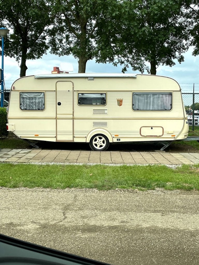Tabbert Comtesse 515 nummer 11 weinig in omloop van, Caravans en Kamperen, 2 aparte bedden, Rondzit, Tabbert, Particulier